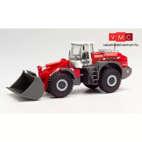 Herpa 312776 Liebherr gumikerekes homlokrakodó, Kutter (H0)