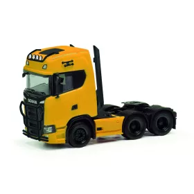   Herpa 314053-003 Scania CS 20 HD 6x2 nyergesvontató - sárga (H0)