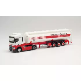   Herpa 314077 Renault T nyergesvontató silótartályos félpótkocsival - Transsolution (H0)