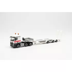 Herpa 314794 Mercedes-Benz Actros Streamspace 2.5 nyergesvontató, munkagépszállító félpó