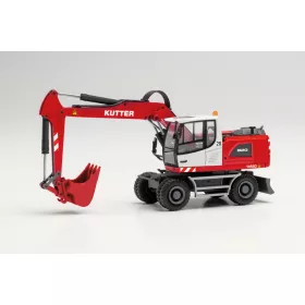 Herpa 314954 Liebherr Mobilbagger Kutter gumikerekes markológép (H0)