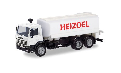 Herpa 314978 Scania 112 üzemanyagszállító teherautó, Heizoel felirattal - Herpa Basic (H0)