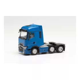   Herpa 315104 Renault T Facelift 6x2 nyergesvontató - kék (H0)
