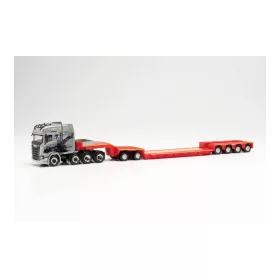   Herpa 315159 Scania CS 20 HD nehézteher nyergesvontató, Pendel X speciális félpótkocsival - Esser (H0)
