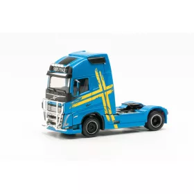 Herpa 315289 Volvo FH 16 Gl XL nyergesvontató gallytörő ráccsal és felső lámpasorral (H0