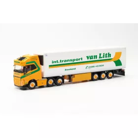   Herpa 315456 Volvo FH Gl. nyergesvontató, hűtődobozos félpótkocsival - Van Lith (H0)