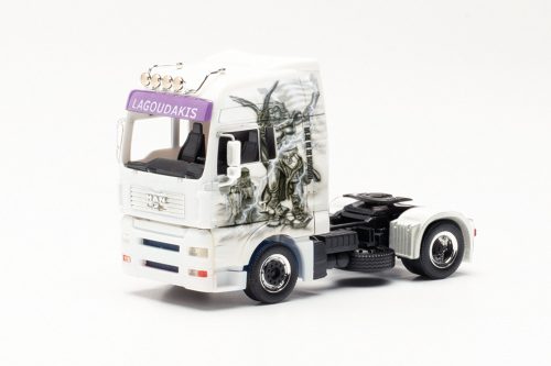 Herpa 315708 MAN TGA XXL nyergesvontató - Lagoudakis (H0)