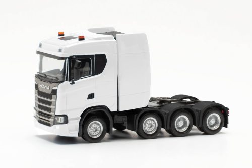 Herpa 315753-003 Scania CS 20 ND SL nyergesvontató - fehér (H0)