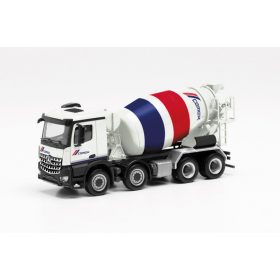   Herpa 316170 Mercedes-Benz Arocs 4-tengelyes betonkeverő - Cemex (H0)
