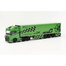   Herpa 316361 Volvo FH Gl. 2020 nyergesvontató, hűtődobozos félpótkocsival - Bode (H0)