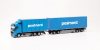 Herpa 316866 Volvo FH Gl. dobozos teherautó, pótkocsival - PostNord (H0)