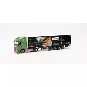   Herpa 316910 Iveco S-Way nyergesvontató, ponyvás félpótkocsival - Wandt/Dallmayr (H0)