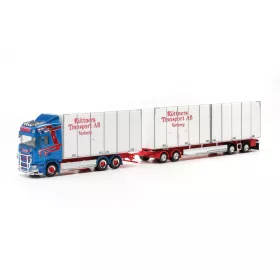  Herpa 317023 Scania Schwedenkombi teherautó, pótkocsival - Rüttners (H0)