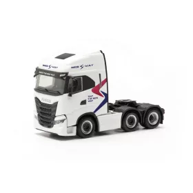   Herpa 317115 Iveco S-Way 6x2 nyergesvontató - Test the new (H0)