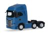 Herpa 317122-003 Iveco S-Way 6x2 nyergesvontató - kék (H0)