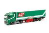 Herpa 317245 DAF XG nyergesvontató, dobozos félpótkocsival - LGT (H0)