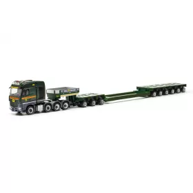   Herpa 317337 Mercedes-Benz Arocs nyergesvontató, speciális félpótkocsival - Emil Egger (H0)