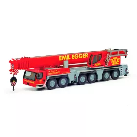   Herpa 317429 Liebherr LTM 1300-6.2 mobildaru, Emil Egger (H0)