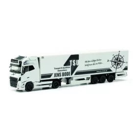   Herpa 317528 Volvo FH 2020 nyergesvontató, hűtődobozos félpótkocsival - TSU Bode (H0)