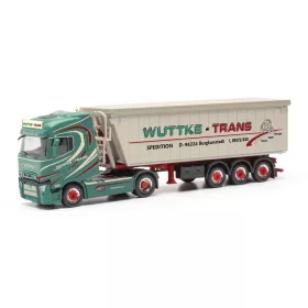   Herpa 317610 Renault T facelift nyergesvontató, Stöffelliner félpótkocsival - Wuttke-Trans (Bayern/Burgkunstadt) (H0)
