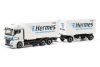 Herpa 317658 MAN TGX GX csereszekrényszállító teherautó, pótkocsival - Hermes (H0)