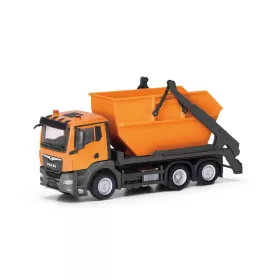   Herpa 317870 MAN TGS NN konténerszállító teherautó - kommunális (H0)