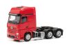 Herpa 317917 Mercedes-Benz Actros L Giga nyergesvontató, 3 tengelyes - piros (H0)