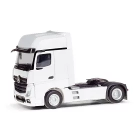   Herpa 317948 Mercedes-Benz Actros L Giga nyergesvontató - fehér (H0)