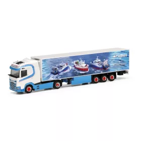   Herpa 317955 DAF XG nyergesvontató, hűtődobozos félpótkocsival - Vebatrans (H0)