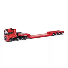   Herpa 317962 Volvo FH16 XL nyergesvontató, Pendel-X mélybölcsős félpótkocsival - Kutter (H0)