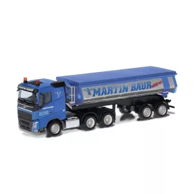   Herpa 317979 Volvo FH FD nyergesvontató, Thermobillencs félpótkocsival - Baur (H0)