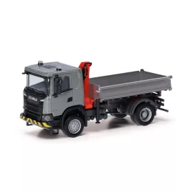 Herpa 318051 Scania XT17 billencs, rakodódaruval (H0)