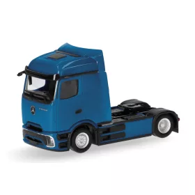   Herpa 318204-003 Mercedes-Benz eActros 600 Procabin nyergesvontató, kék (H0)