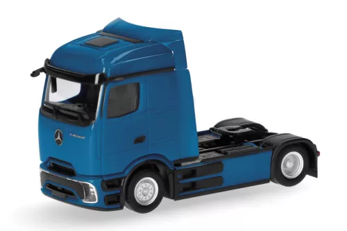 Herpa 318204-003 Mercedes-Benz eActros 600 Procabin nyergesvontató, kék (H0)