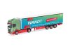 Herpa 318600 Scania CR 20 ND nyergesvontató, ponyvás félpótkocsival - Wandt (H0)