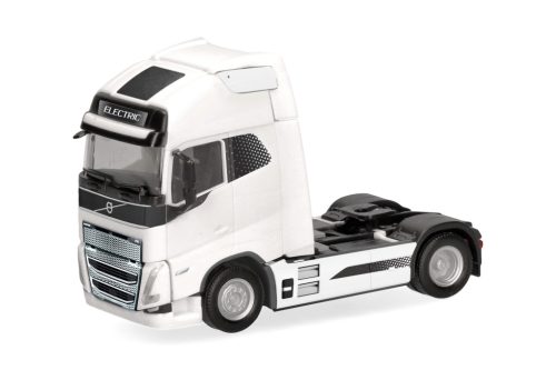 Herpa 318655 Volvo GL XL 20 Electric nyergesvontató, fehér (H0)