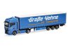 Herpa 319287 MAN TGX GX nyergesvontató, ponyvás félpótkocsival - Große Vehne (H0)