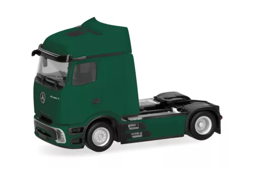 Herpa 319430-002 Mercedes-Benz Actros Procabin nyergesvontató - mohazöld (H0)