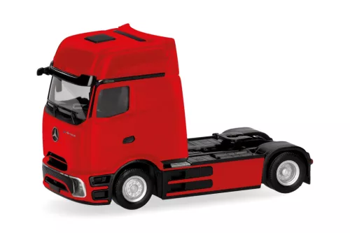 Herpa 319447-002 Mercedes-Benz eActros 600 nyergesvontató - közlekedésvörös (H0)