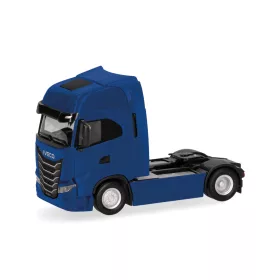   Herpa 319461-002 Iveco S-Way facelift nyergesvontató - kék (H0)