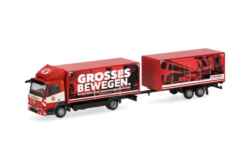 Herpa 319744 MB Atego 13 Koffer-Hgz Colonia