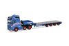 Herpa 319805 Volvo FH GL 20 6x2 nyergesvontató, alacsonyplatós félpótkocsival (H0)