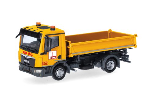 Herpa 319867 MAN TGL CC 3-S Kipper Max Bögl