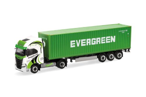 Herpa 319942 Iveco S-Way LNG 40ft. Cont.-Sz