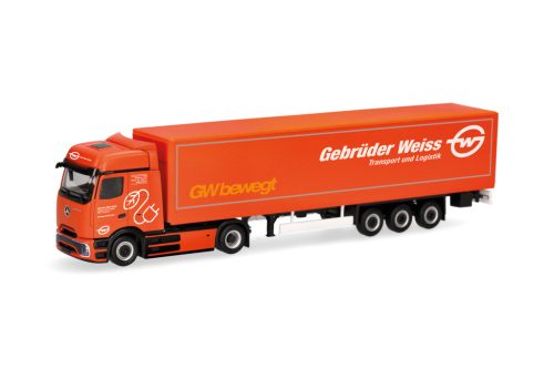Herpa 320177 MB eActros 600 ProCab. Pla.-Sz