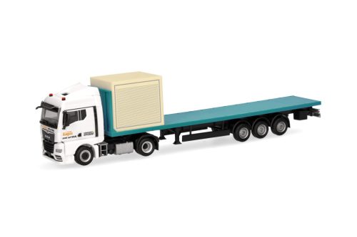 Herpa 320252 MAN TGX GM Flachb.-Sz Circus K