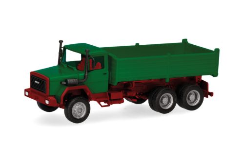 Herpa 320276 Iveco Hauber Kipp-LKW, grün