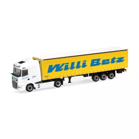   Herpa 320290 DAF XG Facelift nyergesvontató, ponyvás félpótkocsival - Betz (H0)