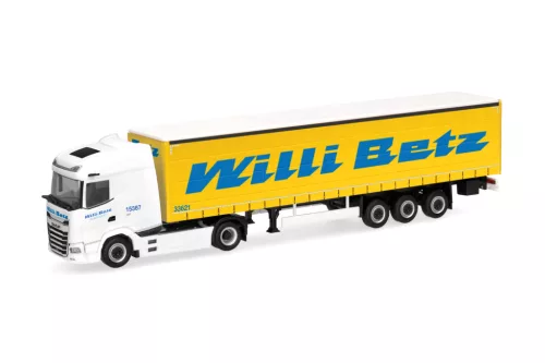 Herpa 320290 DAF XG Facelift nyergesvontató, ponyvás félpótkocsival - Betz (H0)