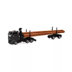   Herpa 320580 MAN TGX GX farönkszállító kamion, rakodódaruval (H0)